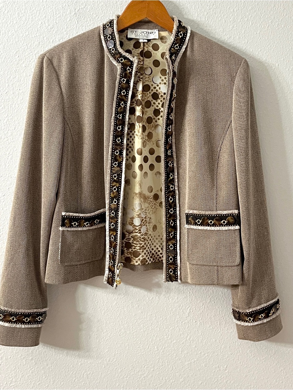 St John Collection Basic lined Jacket